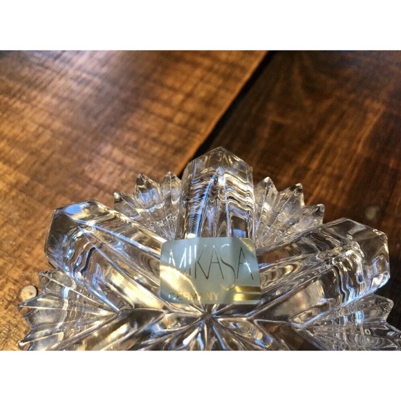 Mikasa ❄️ Crystal Snowflake trinket box - Picture 8 of 8